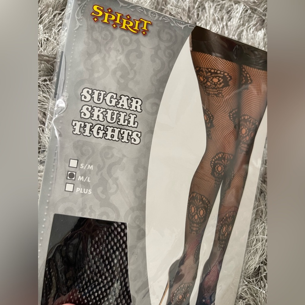 SPIRIT SUGAR SKULL TIGHTS Size M/L